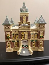 Dept 56 The Original Snow Village County Courthouse 1989 Retired In 93 Mint picture