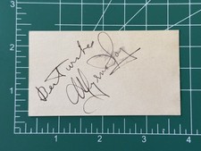 Original Myrna Loy Signature Autograph 1940s 50s  picture