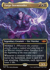 MTG - Zurgo Stormrender - Tarkir: Dragonstorm - NM - EN - Foil - Commander picture