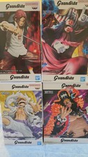 One Piece Grandista Luffy Gear 5 Buggy Blackbeard Shanks 4 Figure Set picture