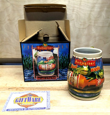 Anheuser Busch 1996 Budweiser Frog Stein NIB With COA Vintage Collectible picture