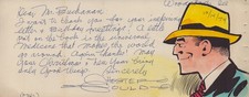 CHESTER GOULD - AUTOGRAPH LETTER SIGNED 12/14/1974 picture