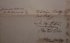 1880s-90s Ortley Beach Ocean County Toms River NJ William Ortley SIGNATURE picture