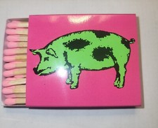 The Spotted Pig NYC Matchbook (1) (the more rare Pink w Green Pig design) picture