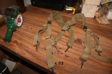 Near mint USGI 1943 dtd M1936 suspenders Nice picture