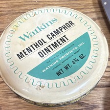Watkins Menthol Camphor Ointment Tin picture