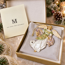 VTG 2003 MMA Metropolitan Museum of Art Annual Angel Christmas Ornament picture