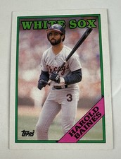 1988 Topps #35 Harold Baines Chicago White Sox Baseball Card HOF picture