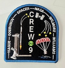 Original SpaceX Crew 9 Mission Patch NASA DRAGON 3.5” Mint Condition picture