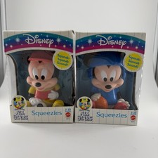 Disney Baby Mickey All-Stars Squeezies Full Set Of 2 picture