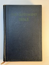 The Suptuagint Bible 1954 Oldest version of the Old Testament picture