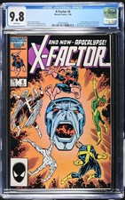 X-FACTOR #6 CGC 9.8 1ST FULL APOCALYPSE APPEARANCE 1986 1ST PRINT MARVEL picture