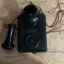 Antique American Electric Co. Chicago Wall Mount Telephone 1900s-1920s picture