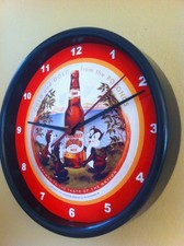 Stegmaier Chipmunks Beer Bar Man Cave Advertising Clock Sign picture