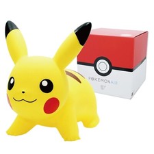 POKÉMON AIR Pikachu Inflatable Ride-On Toy Forest Scent with Air Pump Japan New picture
