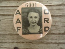 VTG. WW2 ERA US AAF ORD EMPLOYEE BADGE picture