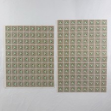 Vintage 1970s NORML Liberate Marijuana Stamps 176 Total 2 Full Sheets Rare picture