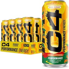 C4 Performance Energy Drink - Mango Fuego (pack of 12) picture