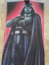 Star Wars Return of the Jedi Darth Vader Door Poster 26x70 Vintage 1983 Brand Nw picture