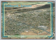 Postcard Holbrook Arizona City View Located on Route 66 Continental picture