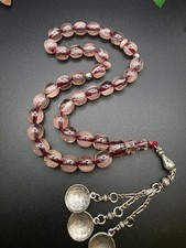 Collectible Miske ISLAMIC PRAYER ROSARY 33 Beads Misbah مسباح سبحة مسكي  picture