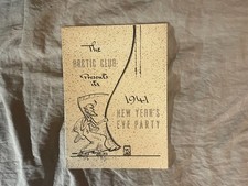 Arctic Club Hotel Restaurant Menu Seattle Washington WA 1941 1940's Vintage picture
