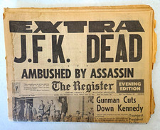 JFK Assassination Newspaper Lot of 4 Nov 22-25 1963 OC Register Kennedy Oswald picture