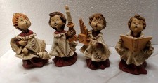 Vintage 1987 Fontanini Simonotti Choir Boys Figurines Set of 4, Italy picture