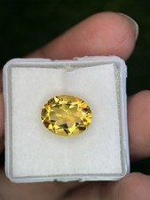 Natural Citrine Oval Cut Faceted 12x10mm Top Grade Golden Gemstone Jewelry picture