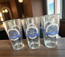 USAF US Air Force Corp Set x3 Coors Light We Salute You 16 Oz. Pint Beer Glass picture