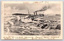 Antique Canada Postcard MONTREAL Lachine Rapids Whirlpool 1906 picture