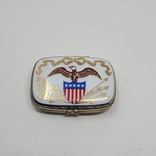 Rhonda Roush Studios Stars of The Party Republican Governors Assn Porcelain Box picture