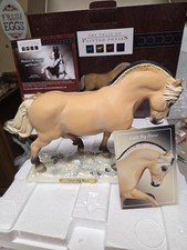 Trail of Painted Ponies LITTLE BIG HORSE 1E/1176 NIB 2016 Rare Norwegian Fjord.  picture