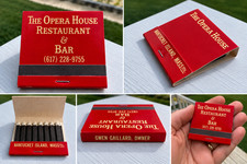 Vintage The Opera House, Restaurant & Bar Matchbook – Nantucket Island, Mass NOS picture