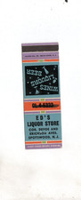 Vintage Matchcover  ED'S Liquor Store Spotswood, NJ picture