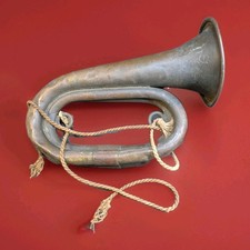 1917 Military Bugle by J.W. York & Sons Grand Rapids Michigan Phila. Depot 1152 picture