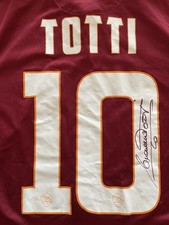 As Roma 2015 - Francesco Totti Autographed Jersey with COA and Special Patch picture