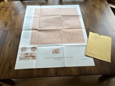 Vtg 1977 NASA Mars Map Viking 1 Landing Site Yorktown Region USGS Photo Mosaic picture