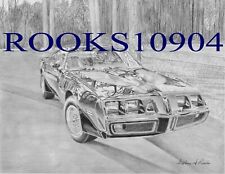 1979 Pontiac Trans Am CLASSIC CAR ART PRINT picture