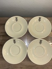 Vtg Homer Laughlin KING'S ARMS TAVERN WILLIAMSBURG (4) Saucers picture