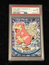 POP 10 2000 Topps Pokemon TV Animation Edition Slowbro #80 PSA 10 GEM MINT picture