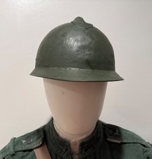 WW1 M15 Adrian M16 Italian Helmet Original Leather Chinstrap - Make Offer picture
