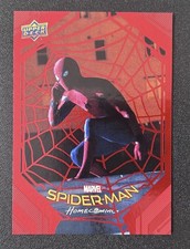 2017 Spider-Man Homecoming Red Foil /199 Sneaking Out #12 Tom Holland Rookie picture