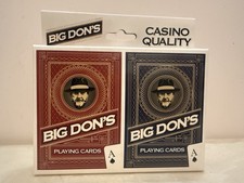 Lot of 12 Decks Big Don's Playing Cards Poker Standard Size picture