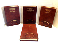 Vintage Time Life Classics of the Old West Leatherbound Books Lot of 4 picture
