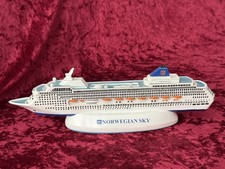NCL NORWEGIAN SKY CRUISE SHIP CERAMIC REPLICA MODEL SOUVENIR picture