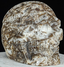 Sphalerite Skull Carving Crystal Gemstone Large Big Chakra picture