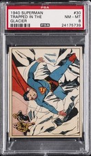 1940 SUPERMAN #30 TRAPPED IN THE GLACIER PSA 8 picture