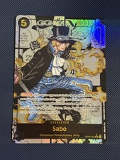 One Piece Card Game Sabo OP04-083 Manga Rare English picture
