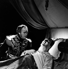 William Sabatier Louis Arbessier in a scene of Napoleon Marie Wale- Old Photo picture
